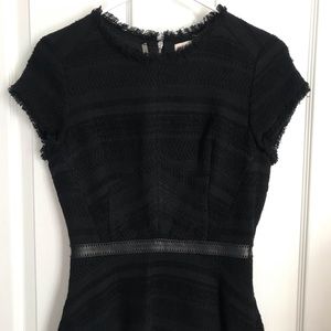 Rebecca Taylor Tweed Peplum Top